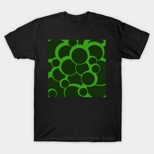 green pop art bubble design T-Shirt